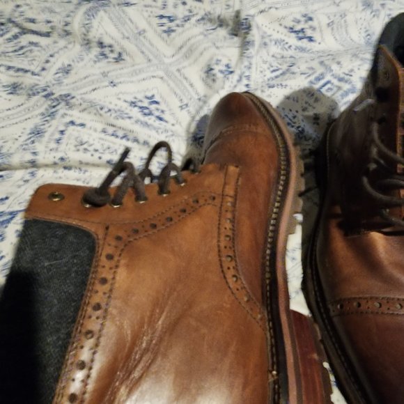 Warfield and Grand brown leather hukka boots 11M main image 4